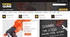 Desktop Screenshot of fixingguns.co.uk